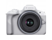 Mirrorless Camera CANON EOS R50 + RF-S 18-45 f/4.5-6.3 IS STM White  (5812C030)